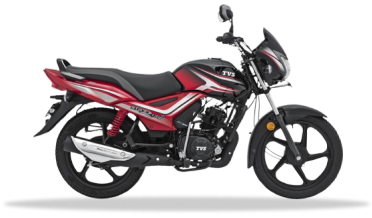 TVS StaR City+ bike rental in Ahmedabad