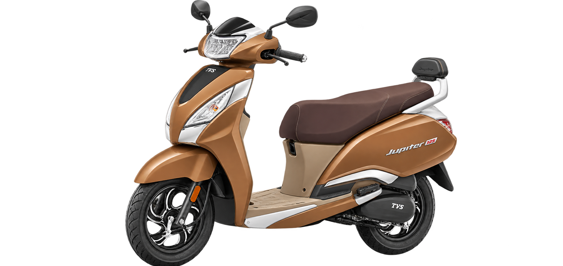 TVS Jupiter 125 (BS6) scooter rental in Ahmedabad